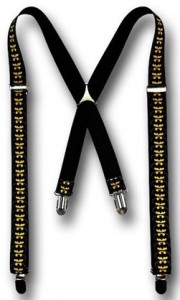 Bat Symbol Super Suspenders